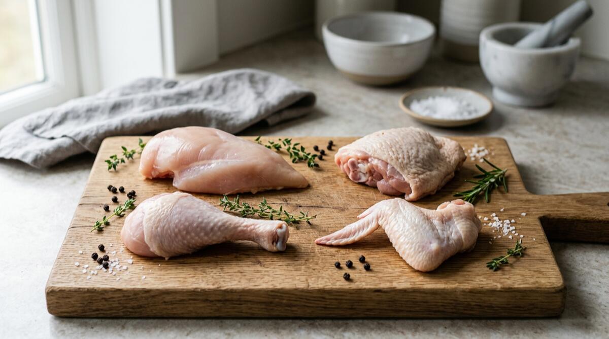 Ile kalorii ma kurczak? Każda część wyjaśniona