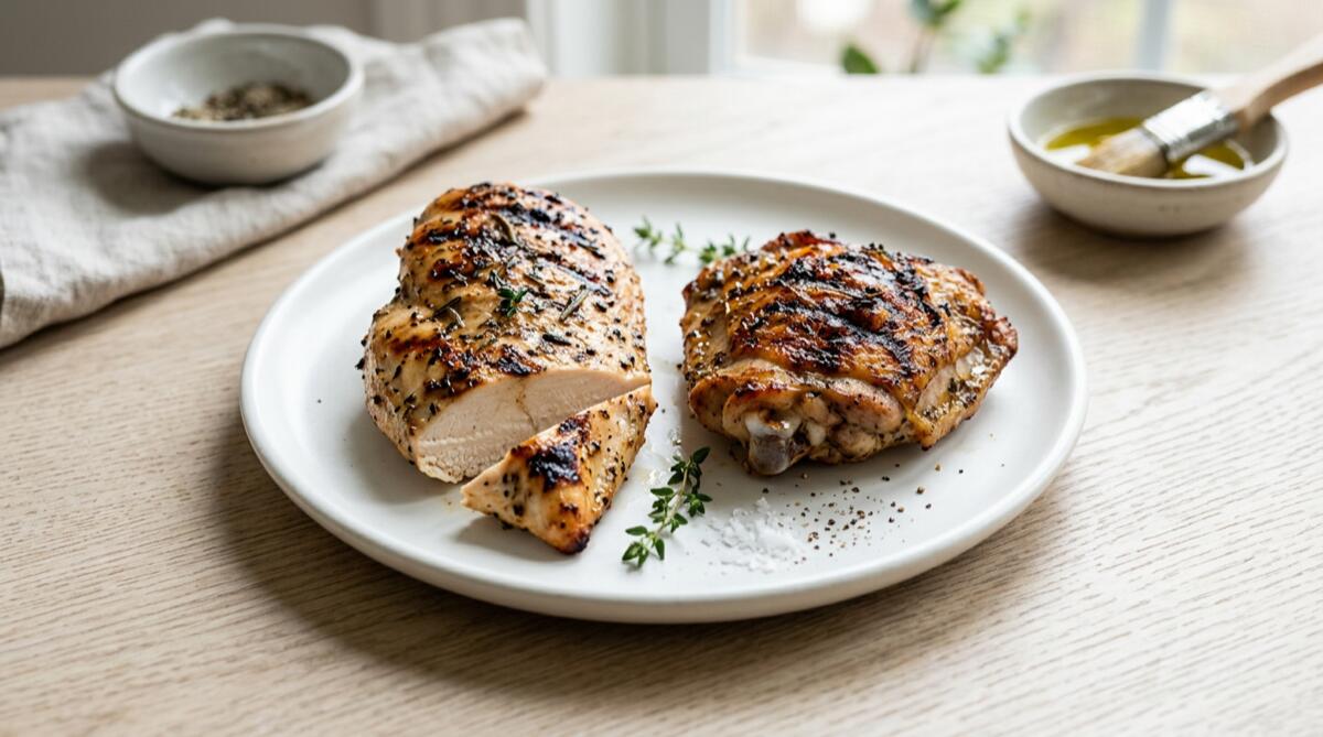 Pierś vs udo kurczaka: Porównanie wartości odżywczych i co wybrać na diecie