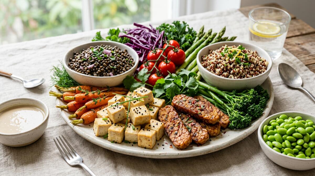 Makro dieta roślinna: Kompletny przewodnik po śledzeniu makroskładników dla wegan i wegetarian