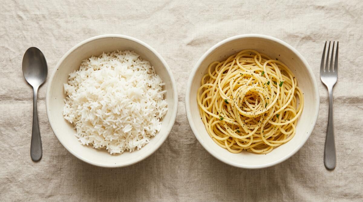 Ryż vs makaron: Co jest lepsze dla Twoich celów sylwetkowych?