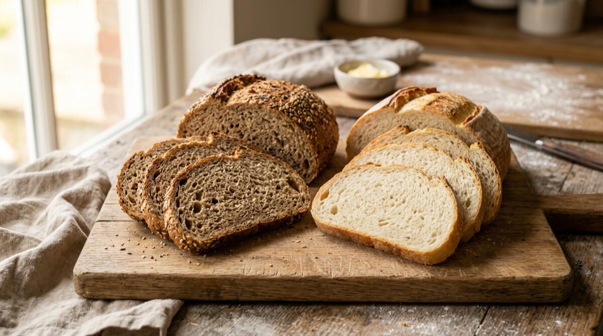 Chleb pełnoziarnisty vs biały: Który wybrać?